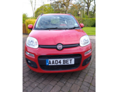 FIAT PANDA LOUNGE ENGINE SIZE 1.2 Litres FUEL PETROL BODY 5 DOOR HATCHBACK TRANSMISSION MANUAL SEATS 5 COLOUR RED REG DATE 31/07/2018 41700 Miles AA04 BET