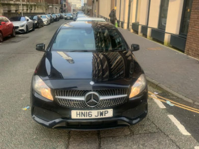 MERCEDES-BENZ A 180 AMG LINE EXECUTIVE ENGINE SIZE 1.6 Litres FUEL PETROL BODY 5 DOOR HATCHBACK TRANSMISSION MANUAL SEATS 5 COLOUR BLACK REG DATE 27/06/2016 61000 Miles HN16JWP