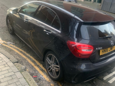 MERCEDES-BENZ A 180 AMG LINE EXECUTIVE ENGINE SIZE 1.6 Litres FUEL PETROL BODY 5 DOOR HATCHBACK TRANSMISSION MANUAL SEATS 5 COLOUR BLACK REG DATE 27/06/2016 61000 Miles HN16JWP