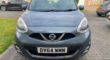 NISSAN MICRA ACENTA ENGINE SIZE 1.2 Litres FUEL PETROL BODY 5 DOOR HATCHBACK TRANSMISSION MANUAL SEATS 5 COLOUR GREY REG DATE 29/10/2014 33740 Miles DV64WMM