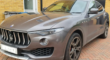 MASERATI LEVANTE D V6 AUTO ENGINE SIZE 3.0 Litres FUEL DIESEL BODY 5 DOOR ESTATE TRANSMISSION AUTOMATIC SEATS 5 COLOUR GREY REG DATE 24/03/2017 59800 Miles SR16RAJ/BG17 YBR