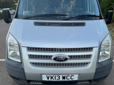 FORD TRANSIT 125 T280 TREND FWD ENGINE SIZE 2.2 Litres FUEL DIESEL BODY PANEL VAN TRANSMISSION MANUAL SEATS 3 COLOUR SILVER REG DATE 26/06/2013 105,440 Miles VK13 WCC