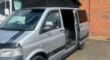 VW Transporter T5 Camper ENGINE SIZE1.9 Litres FUEL DIESEL BODY PANEL VAN TRANSMISSION MANUAL SEATS 3 COLOUR SILVER REG DATE 09/10/2008 103000 Miles MF58 XZO