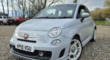 ABARTH 500 CUSTOM ENGINE SIZE 1.4 Litres FUEL PETROL BODY 3 DOOR HATCHBACK TRANSMISSION MANUAL SEATS 4 COLOUR GREY REG DATE 31/03/2015 58700 miles KP15 VGU