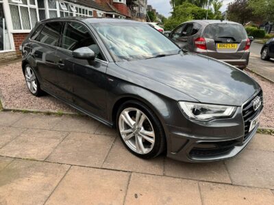 AUDI MODEL A3 S LINE TDI QUATTRO S-A ENGINE SIZE 2.0 Litres FUEL DIESEL BODY5 DOOR HATCHBACK TRANSMISSION SEMI AUTO SEATS 5 COLOUR GREY REG DATE 26/08/2014 Mileage: 123645 FM14 WDV