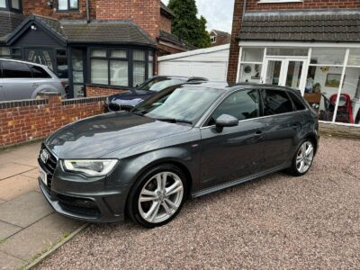 AUDI MODEL A3 S LINE TDI QUATTRO S-A ENGINE SIZE 2.0 Litres FUEL DIESEL BODY5 DOOR HATCHBACK TRANSMISSION SEMI AUTO SEATS 5 COLOUR GREY REG DATE 26/08/2014 Mileage: 123645 FM14 WDV