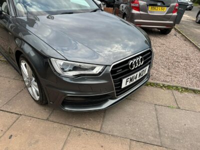 AUDI MODEL A3 S LINE TDI QUATTRO S-A ENGINE SIZE 2.0 Litres FUEL DIESEL BODY5 DOOR HATCHBACK TRANSMISSION SEMI AUTO SEATS 5 COLOUR GREY REG DATE 26/08/2014 Mileage: 123645 FM14 WDV