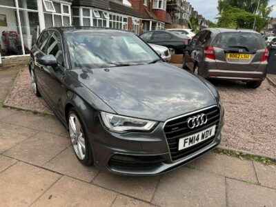 AUDI MODEL A3 S LINE TDI QUATTRO S-A ENGINE SIZE 2.0 Litres FUEL DIESEL BODY5 DOOR HATCHBACK TRANSMISSION SEMI AUTO SEATS 5 COLOUR GREY REG DATE 26/08/2014 Mileage: 123645 FM14 WDV