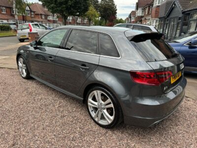 AUDI MODEL A3 S LINE TDI QUATTRO S-A ENGINE SIZE 2.0 Litres FUEL DIESEL BODY5 DOOR HATCHBACK TRANSMISSION SEMI AUTO SEATS 5 COLOUR GREY REG DATE 26/08/2014 Mileage: 123645 FM14 WDV