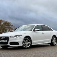 AUDI A6 S LINE TDI ULTRA S-A ENGINE SIZE 2 .0 Litres FUEL DIESEL BODY 4-DOOR SALOON TRANSMISSION SEMI-AUTO SEATS 5 COLOUR WHITE REG DATE 15/12/2014 92,000 Miles PJ64 ZYY