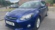 FORD MODEL FOCUS TITANIUM NAVIGATOR TURBO ENGINE SIZE 1.0 Litres FUEL PETROL BODY 5 DOOR HATCHBACK TRANSMISSION MANUAL SEATS 5 COLOUR BLUE REG DATE 23/10/2014 Mileage: 73500