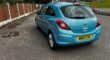 VAUXHALL CORSA SE Engine Size 1.2 Litres Fuel PETROL Body 3 DOOR HATCHBACK Transmission MANUAL Seats 5 Colour BLUE Reg Date 30/03/2010 Mileage: 85874 Reg WN10CVO