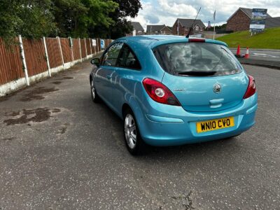 VAUXHALL CORSA SE Engine Size 1.2 Litres Fuel PETROL Body 3 DOOR HATCHBACK Transmission MANUAL Seats 5 Colour BLUE Reg Date 30/03/2010 Mileage: 85874 Reg WN10CVO