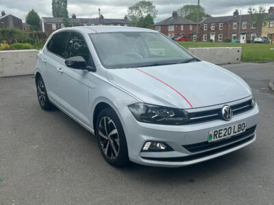 VOLKSWAGEN MODEL POLO BEATS EVO ENGINE SIZE 1.0 Litres FUEL PETROL BODY 5 DOOR HATCHBACK TRANSMISSION MANUAL SEATS 5 COLOUR SILVER REG DATE18/08/2020 Mileage: 70000 RE20 LB0