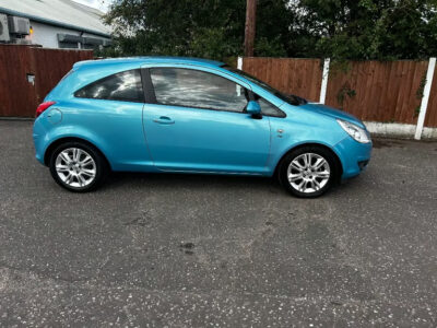 VAUXHALL CORSA SE Engine Size 1.2 Litres Fuel PETROL Body 3 DOOR HATCHBACK Transmission MANUAL Seats 5 Colour BLUE Reg Date 30/03/2010 Mileage: 85874 Reg WN10CVO