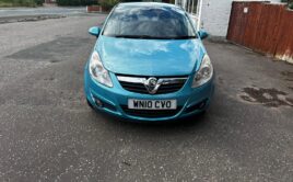 VAUXHALL CORSA SE Engine Size 1.2 Litres Fuel PETROL Body 3 DOOR HATCHBACK Transmission MANUAL Seats 5 Colour BLUE Reg Date 30/03/2010 Mileage: 85874 Reg WN10CVO