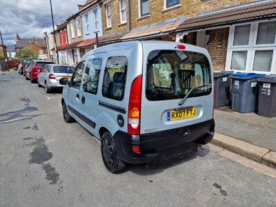 RENAULT KANGOO AUTHENTIQUE Engine Size 1.2 Litres Fuel PETROL Body 5 DOOR MPV Transmission MANUAL Seats 5 Colour GREY Reg Date 18/04/2007 Mileage 106200 Reg MRX07FTJ