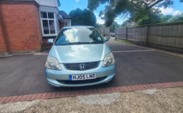 HONDA CIVIC VTEC EXECUTIVE Engine Size 1.6 Litres Fuel PETROL Body 5 DOOR HATCHBACK Transmission MANUAL Seats 5 Colour SILVER Reg Date 04/03/2005 Mileage: 144000 Reg HJ05LND