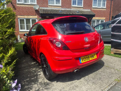 VAUXHALL CORSA SXI Engine Size 1.2 Litres Fuel PETROL Body 3 DOOR HATCHBACK Transmission MANUAL Seats 5 Colour RED Reg Date 01/03/2008 Mileage: 110459 Reg VO08HNT