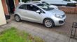 KIA MODEL RIO 1 AIR ENGINE SIZE1.2 Litres FUEL PETROL BODY 3 DOOR HATCHBACK TRANSMISSION MANUAL SEATS 5 COLOUR SILVER REG DATE 28/03/2012 Mileage: 72000