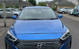 HYUNDAI MODEL IONIQ PREMIUM SE HEV S-A ENGINE SIZE 1.6 Litres FUEL PETROL/ELECTRIC BODY 5 DOOR HATCHBACK TRANSMISSION SEMI AUTO SEATS 5 COLOUR BLUE REG DATE 27/07/2017 Mileage: 92402 DF17YTS