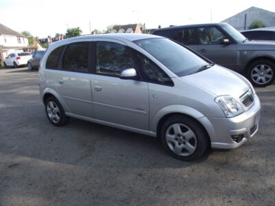 VAUXHALL MODEL MERIVA ENERGY 16V ENGINE SIZE1.6 Litres FUEL PETROL BODY 5 DOOR MPV TRANSMISSION MANUAL SEATS 5 COLOUR SILVER REG DATE10/03/2007 Mileage: 10430