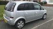 VAUXHALL MODEL MERIVA ENERGY 16V ENGINE SIZE1.6 Litres FUEL PETROL BODY 5 DOOR MPV TRANSMISSION MANUAL SEATS 5 COLOUR SILVER REG DATE10/03/2007 Mileage: 10430