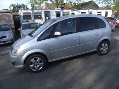 VAUXHALL MODEL MERIVA ENERGY 16V ENGINE SIZE1.6 Litres FUEL PETROL BODY 5 DOOR MPV TRANSMISSION MANUAL SEATS 5 COLOUR SILVER REG DATE10/03/2007 Mileage: 10430