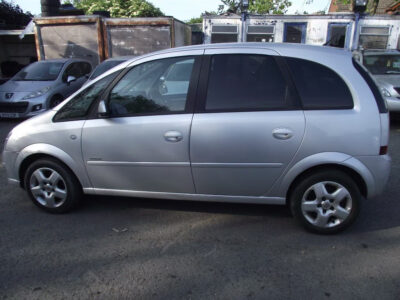 VAUXHALL MODEL MERIVA ENERGY 16V ENGINE SIZE1.6 Litres FUEL PETROL BODY 5 DOOR MPV TRANSMISSION MANUAL SEATS 5 COLOUR SILVER REG DATE10/03/2007 Mileage: 10430