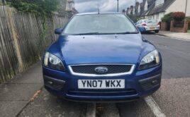 FORD Model FOCUS ZETEC Engine CC 1596  Fuel PETROL Body DOOR Transmission N/A Seats5 Colour BLUE Reg Date1 5/11/2007, Mileage: 82480 YN07WKX