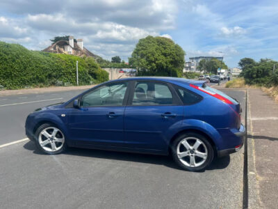 FORD Model FOCUS ZETEC Engine CC 1596  Fuel PETROL Body DOOR Transmission N/A Seats5 Colour BLUE Reg Date1 5/11/2007, Mileage: 82480 YN07WKX