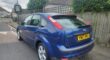 FORD Model FOCUS ZETEC Engine CC 1596  Fuel PETROL Body DOOR Transmission N/A Seats5 Colour BLUE Reg Date1 5/11/2007, Mileage: 82480 YN07WKX