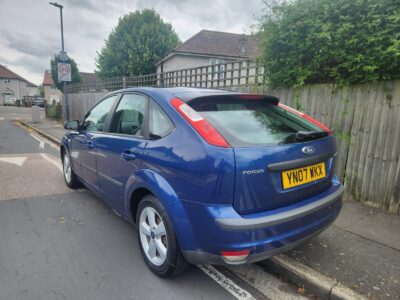 FORD Model FOCUS ZETEC Engine CC 1596  Fuel PETROL Body DOOR Transmission N/A Seats5 Colour BLUE Reg Date1 5/11/2007, Mileage: 82480 YN07WKX