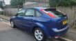 FORD Model FOCUS ZETEC Engine CC 1596  Fuel PETROL Body DOOR Transmission N/A Seats5 Colour BLUE Reg Date1 5/11/2007, Mileage: 82480 YN07WKX