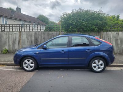 FORD Model FOCUS ZETEC Engine CC 1596  Fuel PETROL Body DOOR Transmission N/A Seats5 Colour BLUE Reg Date1 5/11/2007, Mileage: 82480 YN07WKX