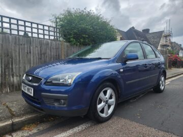 FORD Model FOCUS ZETEC Engine CC 1596  Fuel PETROL Body DOOR Transmission N/A Seats5 Colour BLUE Reg Date1 5/11/2007, Mileage: 82480 YN07WKX