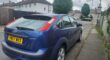 FORD Model FOCUS ZETEC Engine CC 1596  Fuel PETROL Body DOOR Transmission N/A Seats5 Colour BLUE Reg Date1 5/11/2007, Mileage: 82480 YN07WKX