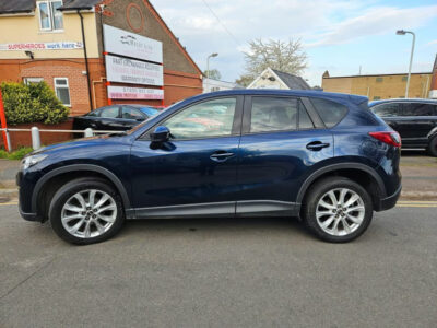 MAZDA MODEL CX-5 SPORT NAV D 4X4 ENGINE SIZE 2.2 Litres FUEL DIESEL BODY 5 DOOR ESTATE TRANSMISSION MANUAL SEATS 5 COLOUR BLUE REG DATE 03/06/2013 Mileage: 102104