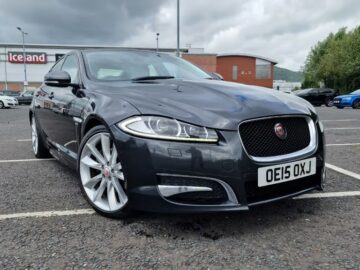 JAGUAR XF R-SPORT D AUTO Engine Size 2.2 Litres Fuel DIESEL Body 4 DOOR SALOON Transmission AUTOMATIC Seats 5 Colour GREY Reg Date 04/06/2015 Mileage: 102500 Reg OE15 OXJ