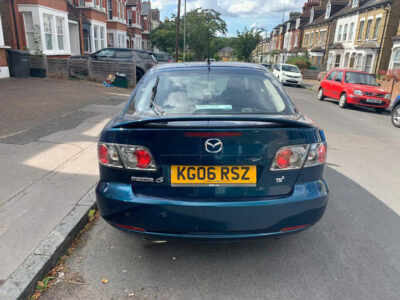 MAZDA MODEL 6 TS2 AUTO ENGINE SIZE 2.0 Litres FUEL PETROL BODY 5 DOOR HATCHBACK TRANSMISSION AUTOMATIC SEATS 5 COLOUR BLUE REG DATE 31/03/2006 Mileage: 157254 KG06RSZ