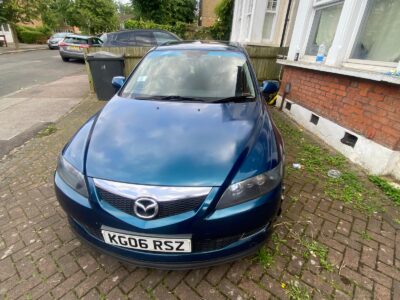 MAZDA MODEL 6 TS2 AUTO ENGINE SIZE 2.0 Litres FUEL PETROL BODY 5 DOOR HATCHBACK TRANSMISSION AUTOMATIC SEATS 5 COLOUR BLUE REG DATE 31/03/2006 Mileage: 157254 KG06RSZ