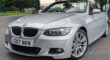 BMW MODEL 320I M SPORT A ENGINE SIZE 2.0 Litres FUEL PETROL BODY 2 DOOR CONVERTIBLE TRANSMISSION AUTOMATIC SEATS 4 COLOUR SILVER REG DATE 25/06/2007 Mileage: 78212 LS07NKN