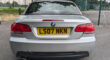 BMW MODEL 320I M SPORT A ENGINE SIZE 2.0 Litres FUEL PETROL BODY 2 DOOR CONVERTIBLE TRANSMISSION AUTOMATIC SEATS 4 COLOUR SILVER REG DATE 25/06/2007 Mileage: 78212 LS07NKN