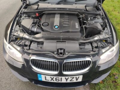 BMW MODEL 330D M SPORT AUTO  ENGINE SIZE 3.0 Litres FUEL DIESEL BODY 2 DOOR CONVERTIBLE TRANSMISSION AUTOMATIC SEATS 4 COLOUR BLACK REG DATE 23/09/2011 Mileage: 53000