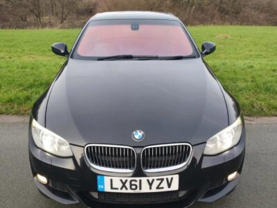 BMW MODEL 330D M SPORT AUTO  ENGINE SIZE 3.0 Litres FUEL DIESEL BODY 2 DOOR CONVERTIBLE TRANSMISSION AUTOMATIC SEATS 4 COLOUR BLACK REG DATE 23/09/2011 Mileage: 53000