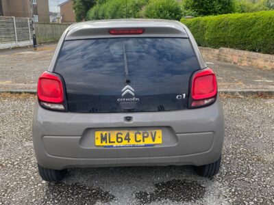 CITROEN MODELC1 FLAIR ENGINE SIZE 1.0 Litres FUEL PETROL BODY 5 DOOR HATCHBACK TRANSMISSION MANUAL SEATS 4 COLOUR GREY REG DATE 22/10/2014 Mileage: 53000