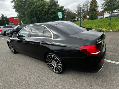 MERCEDES-BENZ E 220 AMG LINE EDITION D AUTO Engine Size 2.0 Litres Fuel DIESEL Body 4 DOOR SALOON Transmission AUTOMATIC Seats 5 Colour BLACK Reg Date 20/09/2019 Mileage: 150000 Reg LS69FUP