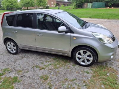 NISSAN NOTE N-TEC1598 cc Engine Size 1.6 Litres Fuel PETROL Body 5 DOOR MPV Transmission MANUAL Seats 5 Colour SILVER Reg Date 24/09/2009 Mileage: 92000 Reg OU59 XBX