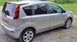 NISSAN NOTE N-TEC1598 cc Engine Size 1.6 Litres Fuel PETROL Body 5 DOOR MPV Transmission MANUAL Seats 5 Colour SILVER Reg Date 24/09/2009 Mileage: 92000 Reg OU59 XBX