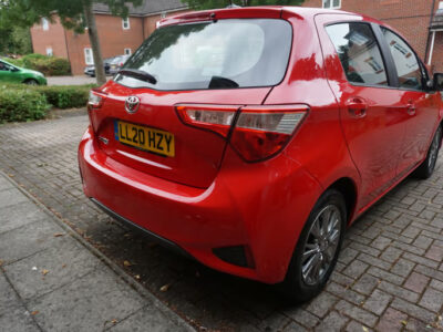 TOYOTA YARIS ICON VVT-I Engine Size 1.0 Litres Fuel PETROL Body 5 DOOR HATCHBACK Transmission MANUAL Seats 5 Colour RED Reg Date 07/08/2020 Mileage: 39307 Reg LL20 HZY